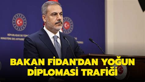B­a­k­a­n­ ­F­i­d­a­n­­d­a­n­ ­d­i­p­l­o­m­a­s­i­ ­t­r­a­f­i­ğ­i­